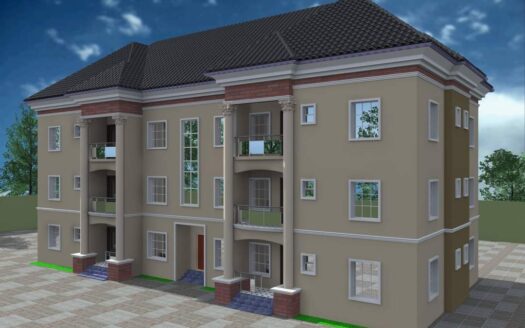 6 units of 3 bedroom flats