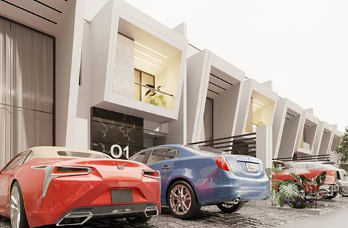 4 bedroom terrace duplex
